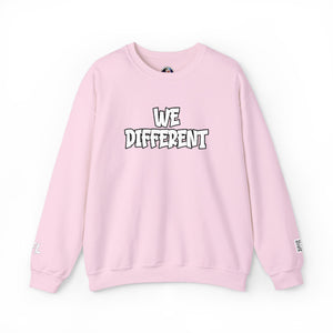 WE DIFFERENT - EMBROIDERY SWEATSHIRT