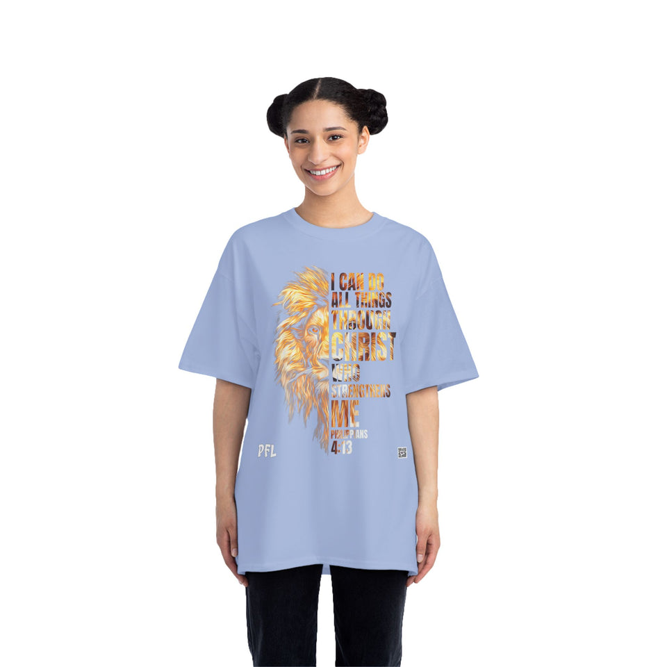 JESUS CHRIST- Strengthens Me Lion- TEE