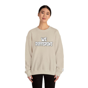 WE DIFFERENT - EMBROIDERY SWEATSHIRT