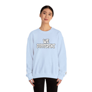 WE DIFFERENT - EMBROIDERY SWEATSHIRT