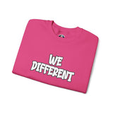 WE DIFFERENT - EMBROIDERY SWEATSHIRT