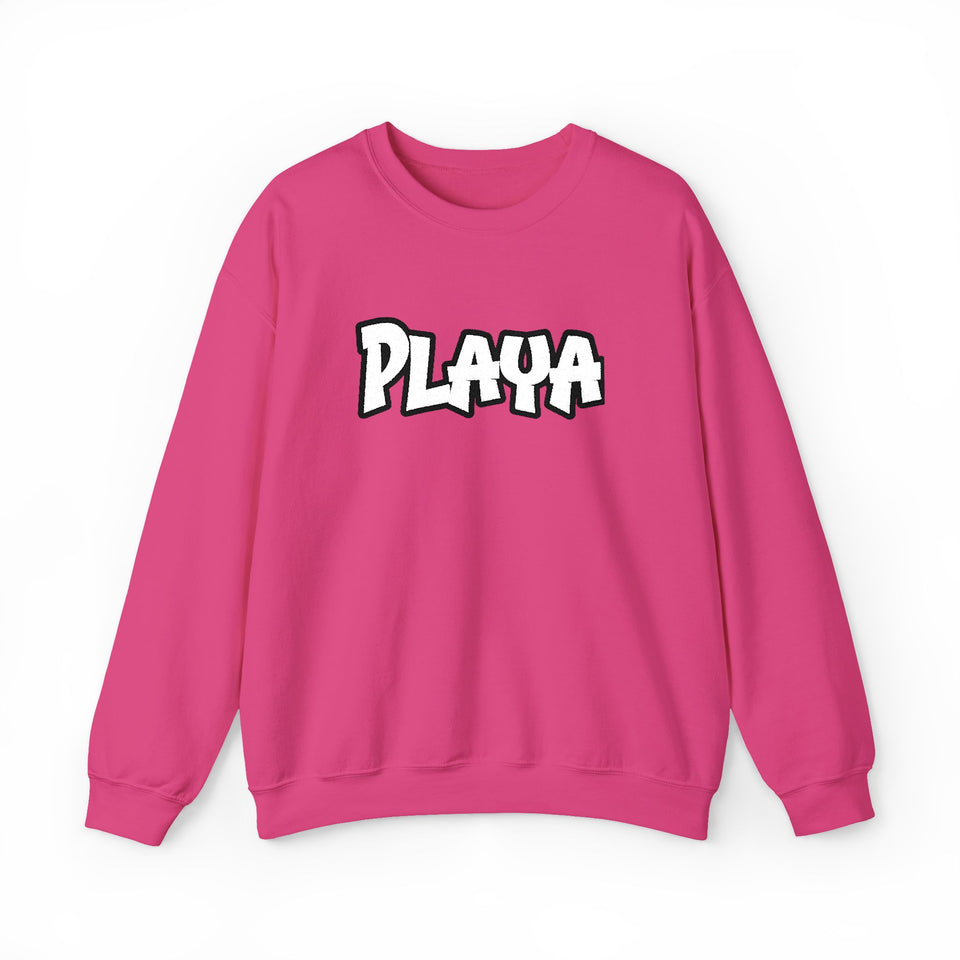 Playa Crewneck Sweatshirt – Retro Streetwear Graphic Pullover