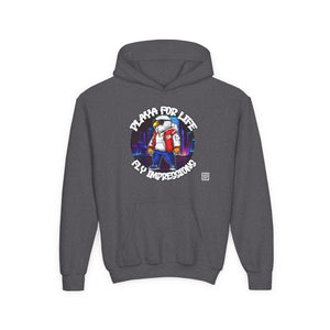 Youth Size, Playa For Life Logo - Hoodie