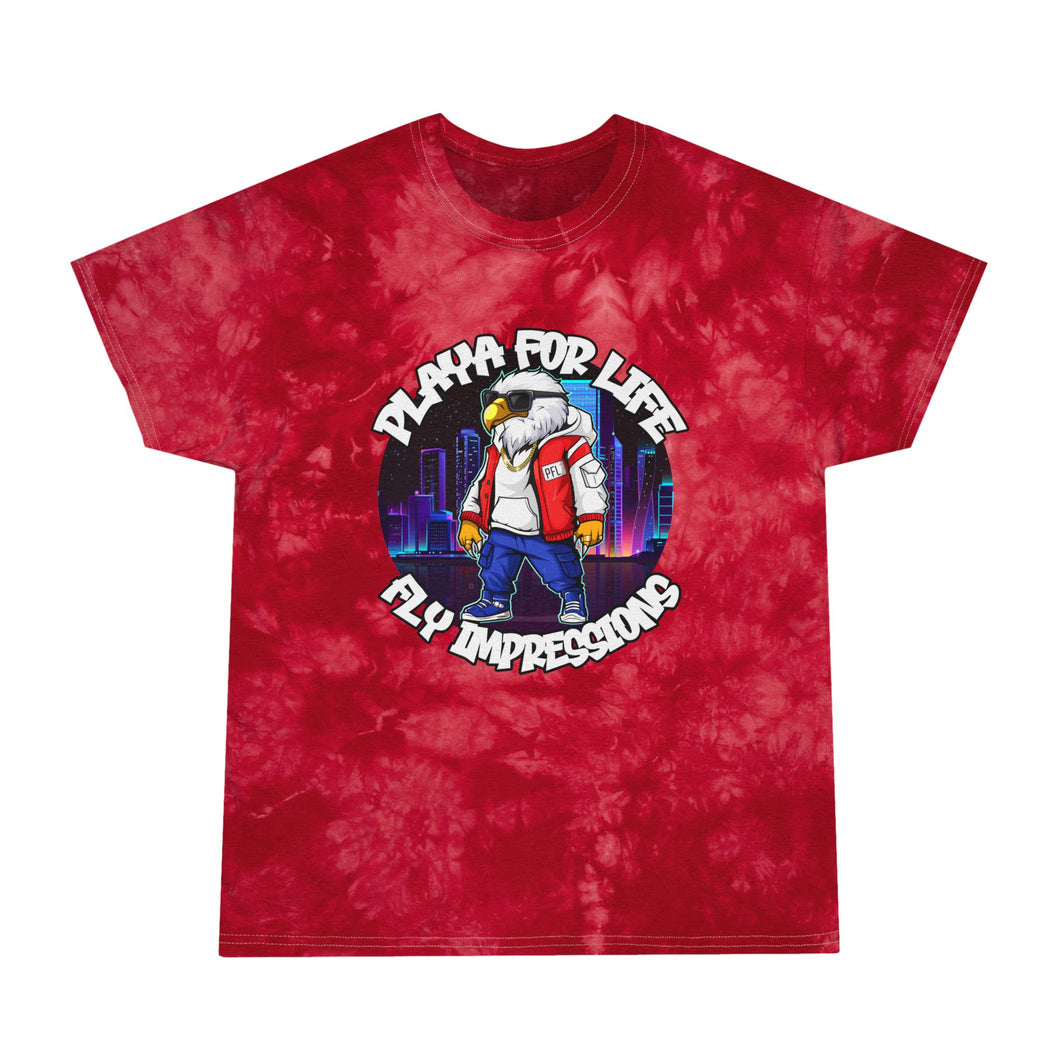 PLAYA FOR LIFE LOGO - Chill Tie-Dye - T-shirt