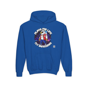 Youth Size, Playa For Life Logo - Hoodie