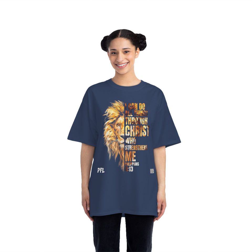 JESUS CHRIST- Strengthens Me Lion- TEE