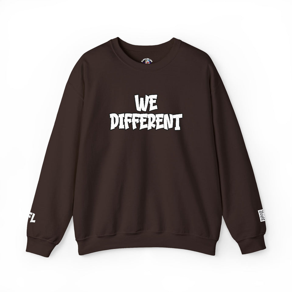 WE DIFFERENT - EMBROIDERY SWEATSHIRT
