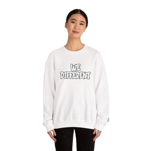 WE DIFFERENT - EMBROIDERY SWEATSHIRT