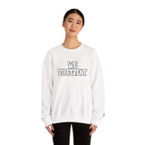 WE DIFFERENT - EMBROIDERY SWEATSHIRT
