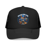 Trucker Hat — Playa For Life: Flip Impressions Graphic Foam Trucker Hat