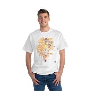 JESUS CHRIST- Strengthens Me Lion- TEE