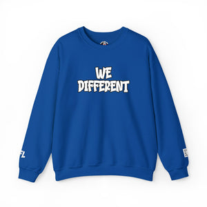 WE DIFFERENT - EMBROIDERY SWEATSHIRT