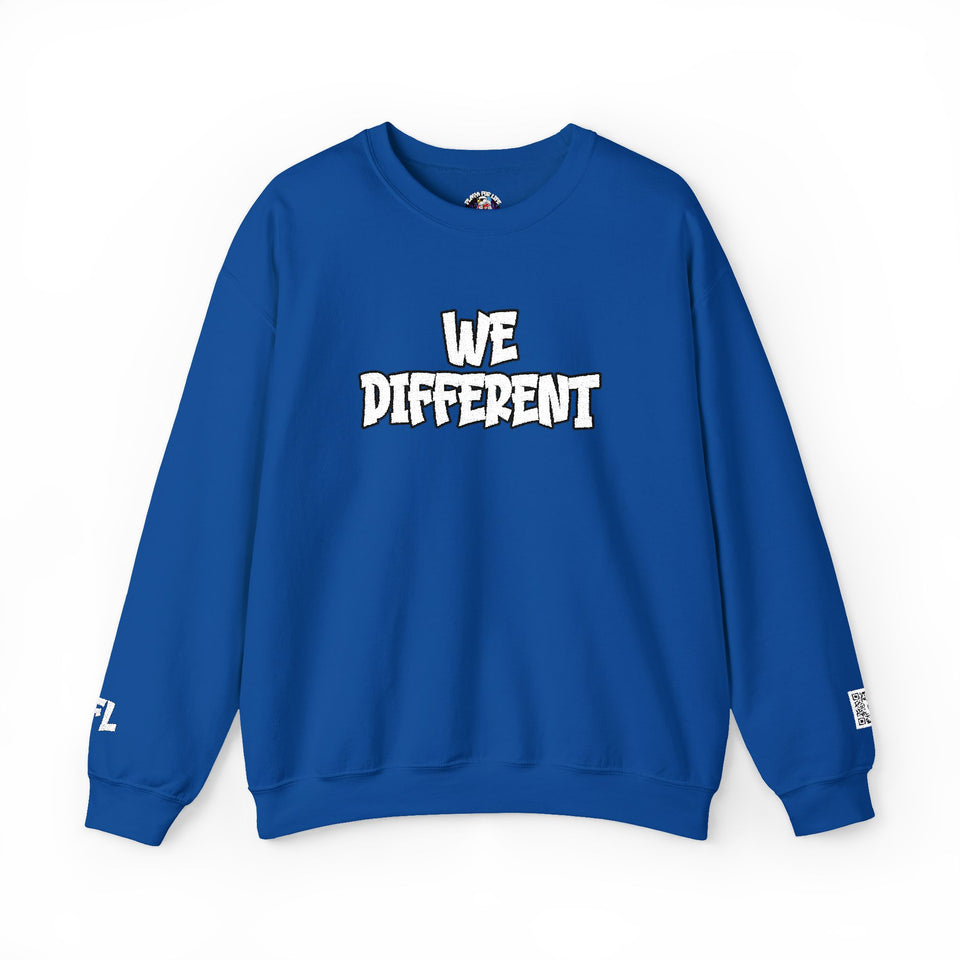 WE DIFFERENT - EMBROIDERY SWEATSHIRT