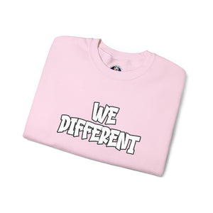 WE DIFFERENT - EMBROIDERY SWEATSHIRT