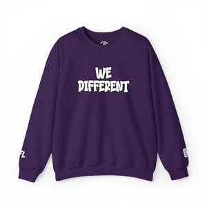 WE DIFFERENT - EMBROIDERY SWEATSHIRT