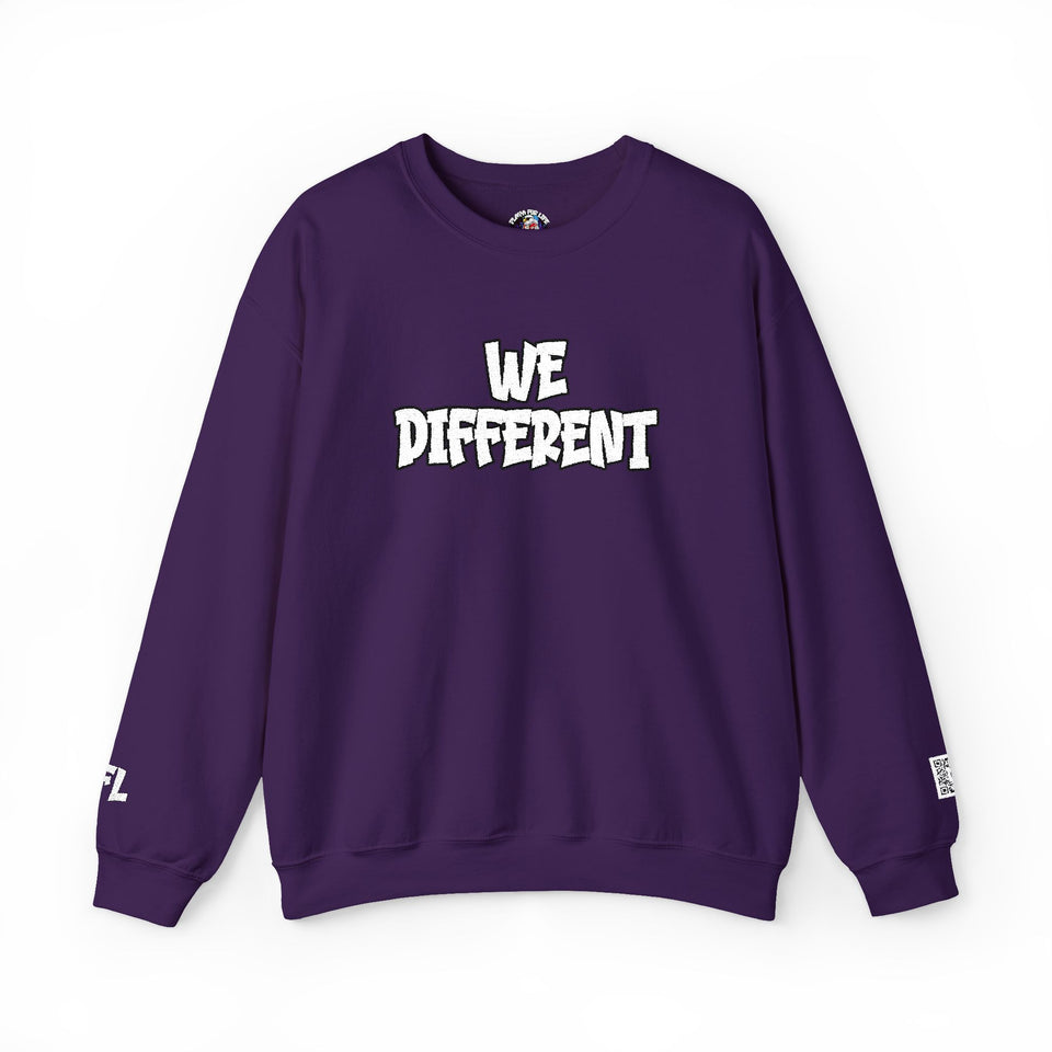WE DIFFERENT - EMBROIDERY SWEATSHIRT