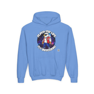 Youth Size, Playa For Life Logo - Hoodie