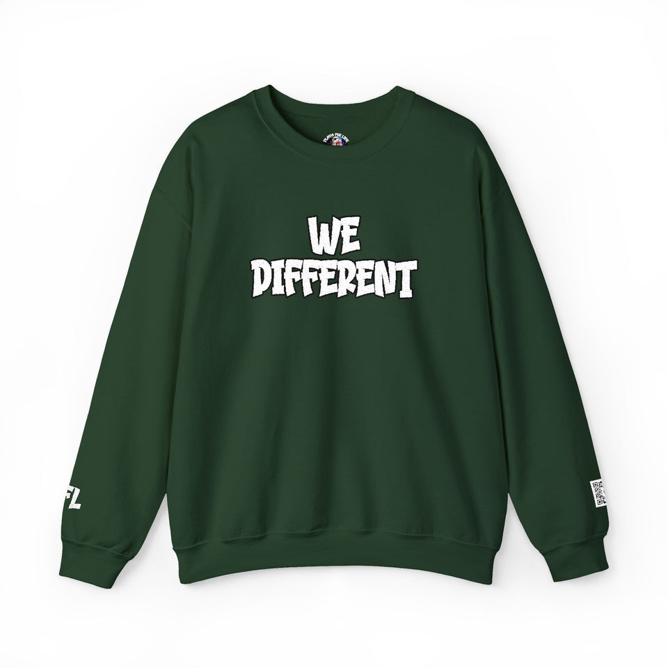 WE DIFFERENT - EMBROIDERY SWEATSHIRT