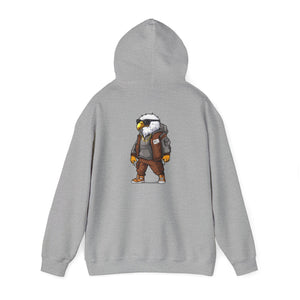 PLAYA FOR LIFE - FLY IMPRESSIONS HOODIE WITH LOGO ON BACK