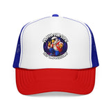 Trucker Hat — Playa For Life: Flip Impressions Graphic Foam Trucker Hat