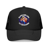 Trucker Hat — Playa For Life: Flip Impressions Graphic Foam Trucker Hat