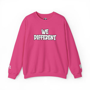 WE DIFFERENT - EMBROIDERY SWEATSHIRT