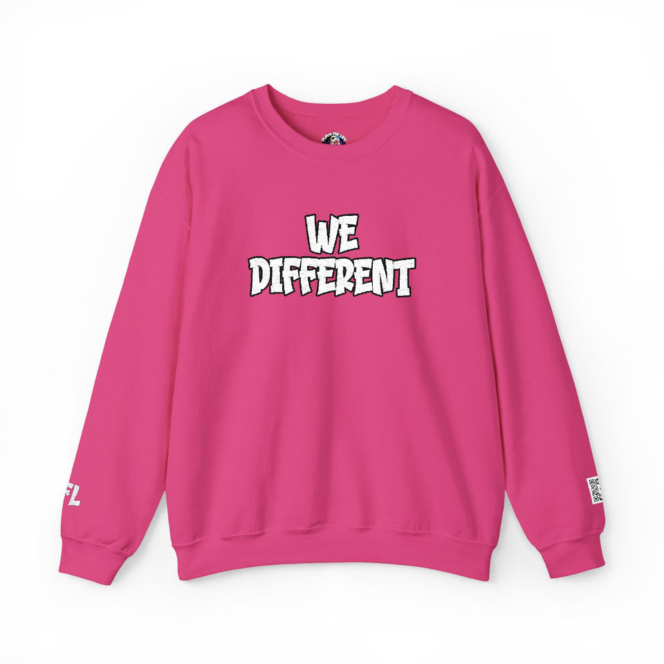WE DIFFERENT - EMBROIDERY SWEATSHIRT