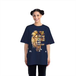 JESUS CHRIST- Strengthens Me Lion- TEE