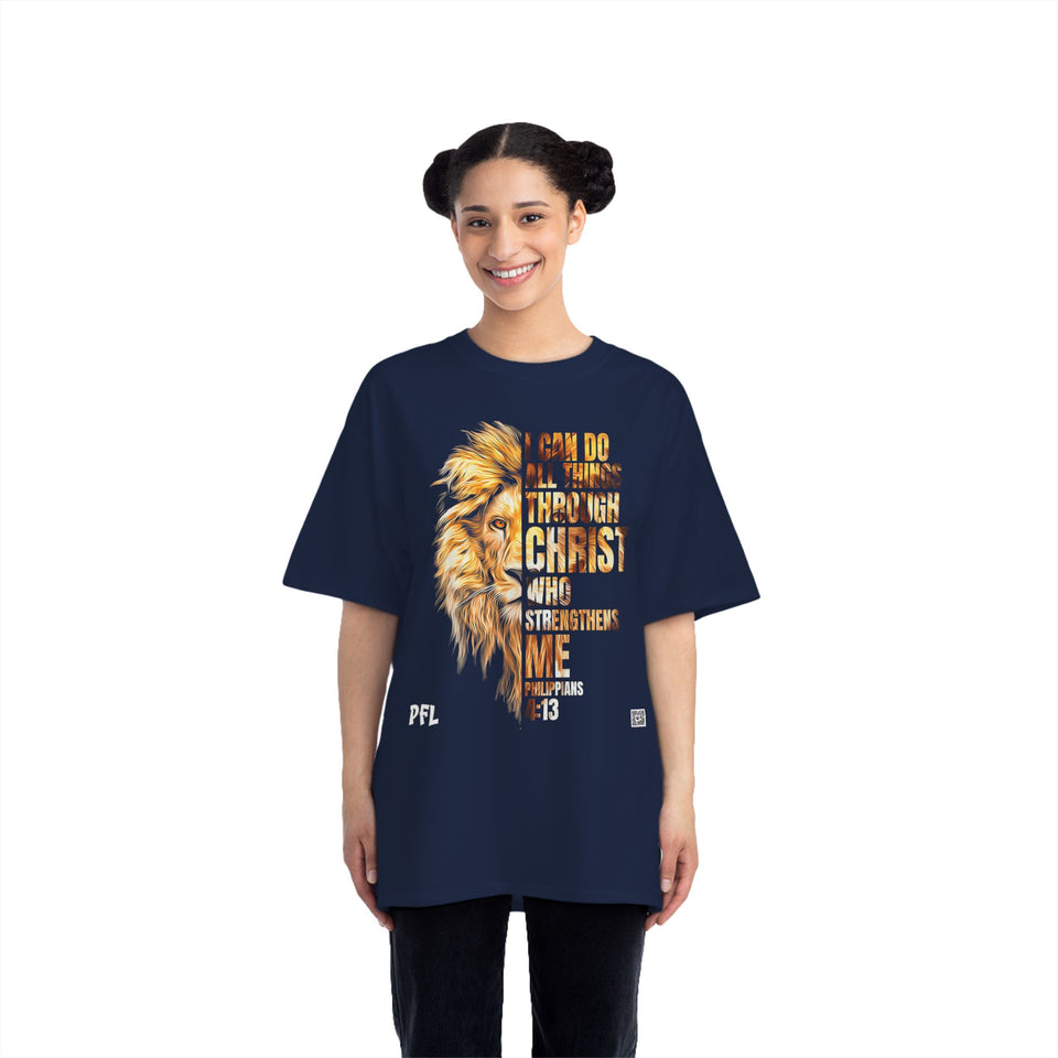 JESUS CHRIST- Strengthens Me Lion- TEE