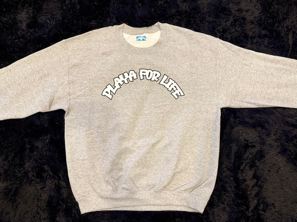 Playa For Life - Playa Bunny, Crew Neck Sweatshirt