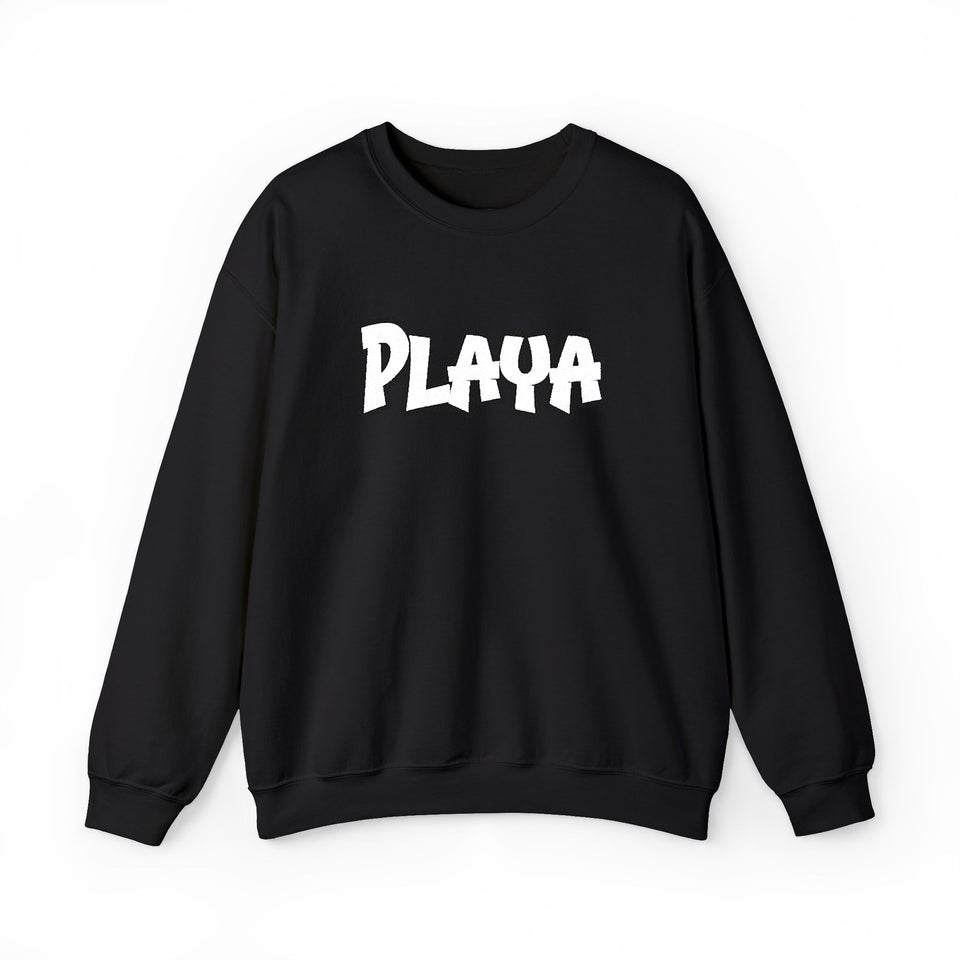 Playa Crewneck Sweatshirt – Retro Streetwear Graphic Pullover