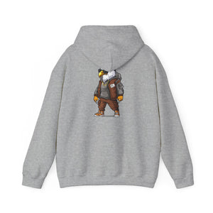 PLAYA FOR LIFE - FLY IMPRESSIONS HOODIE WITH LOGO ON BACK