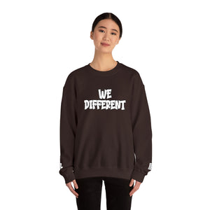 WE DIFFERENT - EMBROIDERY SWEATSHIRT