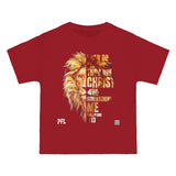JESUS CHRIST- Strengthens Me Lion- TEE