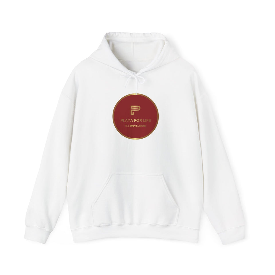 PLAYA FOR LIFE - FLY IMPRESSIONS HOODIE WITH LOGO ON BACK