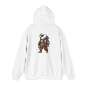 PLAYA FOR LIFE - FLY IMPRESSIONS HOODIE WITH LOGO ON BACK