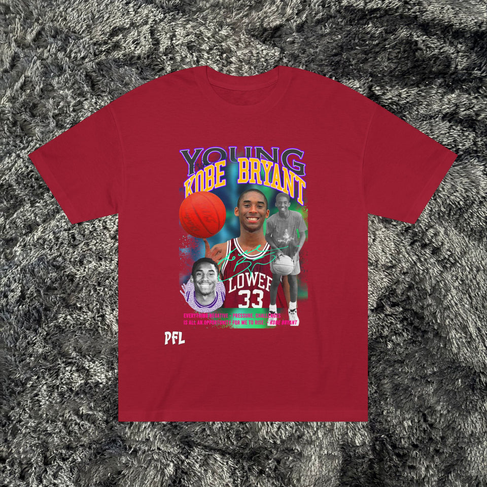 PFL - Save Our Youth. 'Young Kobe Bryant' Tribute Tee