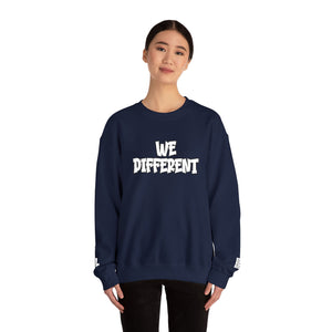 WE DIFFERENT - EMBROIDERY SWEATSHIRT