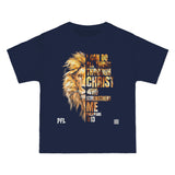 JESUS CHRIST- Strengthens Me Lion- TEE