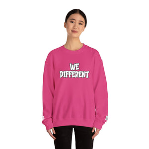 WE DIFFERENT - EMBROIDERY SWEATSHIRT