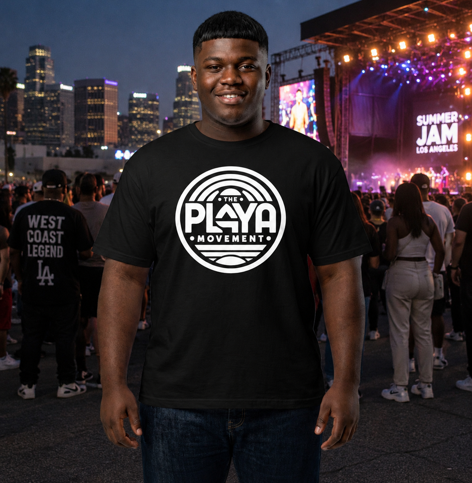 Playa Movement Logo, Big & Tall T-Shirt