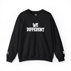 WE DIFFERENT - EMBROIDERY SWEATSHIRT