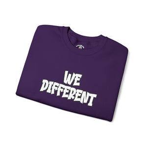 WE DIFFERENT - EMBROIDERY SWEATSHIRT