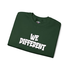 WE DIFFERENT - EMBROIDERY SWEATSHIRT
