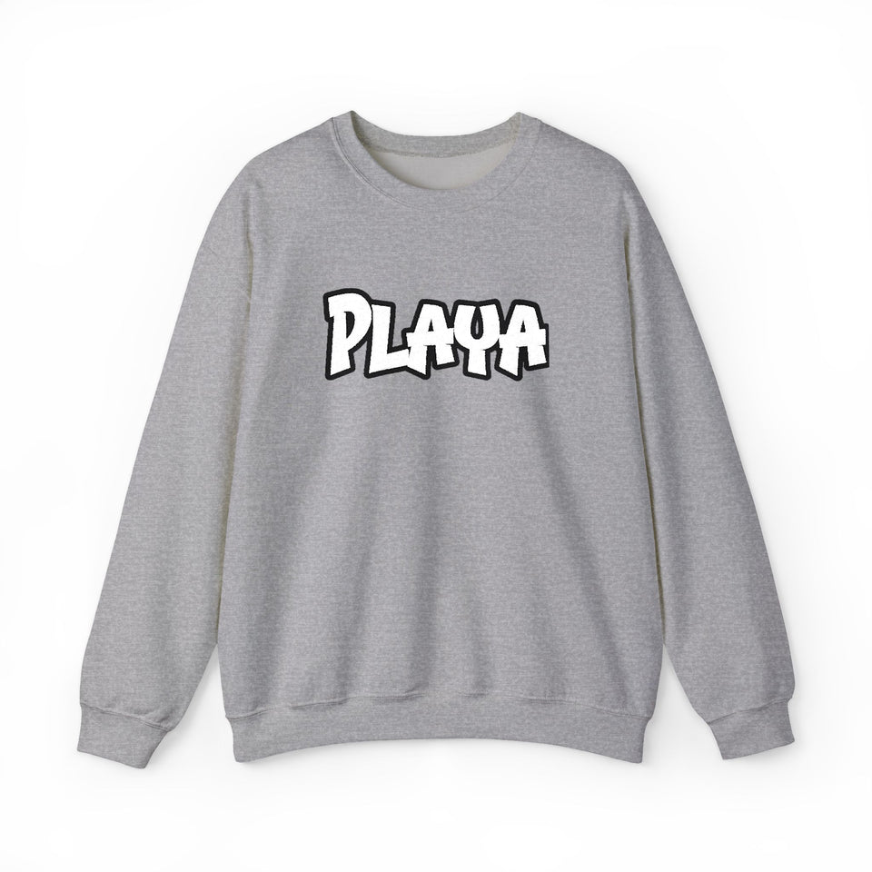 Playa Crewneck Sweatshirt – Retro Streetwear Graphic Pullover