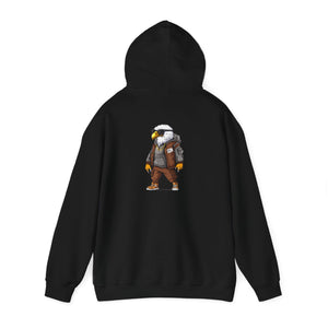 PLAYA FOR LIFE - FLY IMPRESSIONS HOODIE WITH LOGO ON BACK