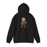 PLAYA FOR LIFE - FLY IMPRESSIONS HOODIE WITH LOGO ON BACK