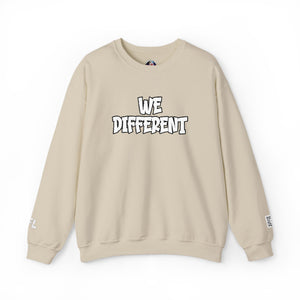 WE DIFFERENT - EMBROIDERY SWEATSHIRT