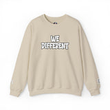 WE DIFFERENT - EMBROIDERY SWEATSHIRT