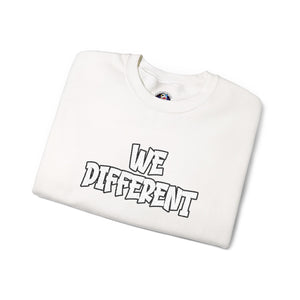 WE DIFFERENT - EMBROIDERY SWEATSHIRT